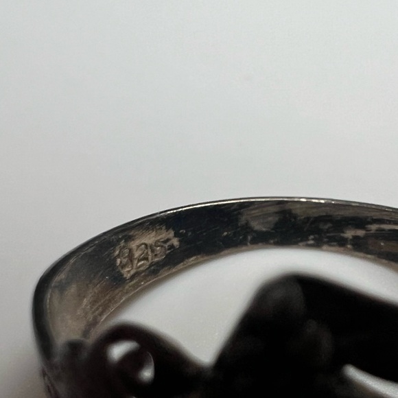 Opal Sterling Silver 925 Ring, Size 8.25 - Picture 3 of 4